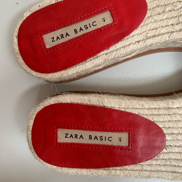Zara Platform Espadrille With Buckle Detail - Picture 3 of 5